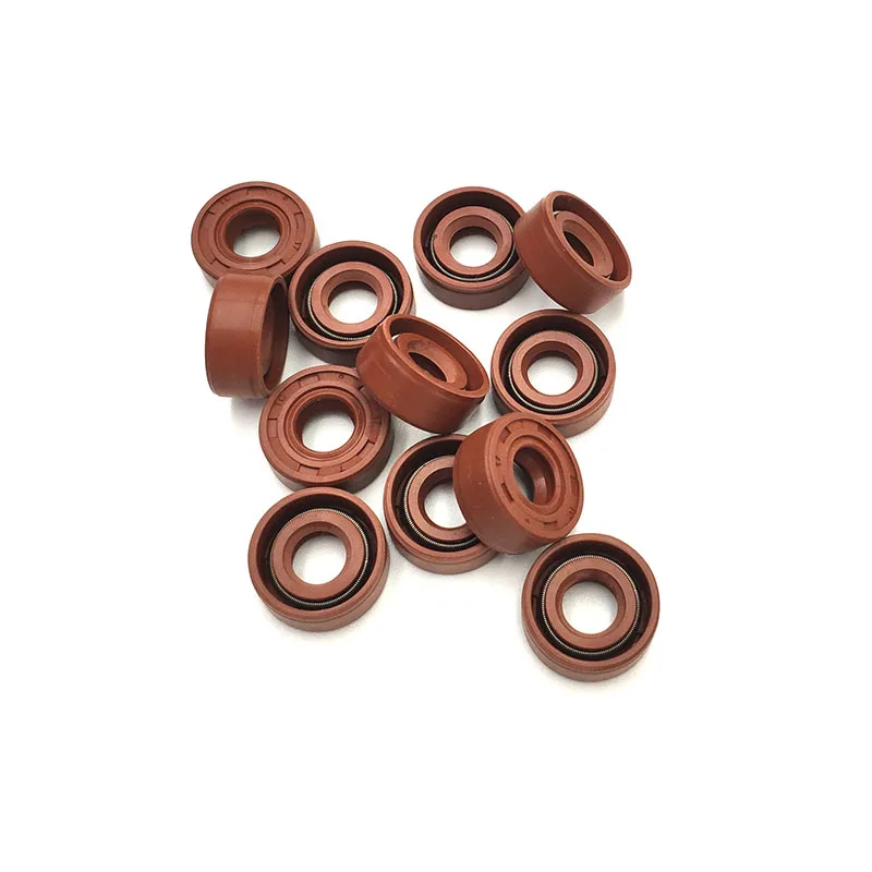 Уплотнение для масла двойное уплотнение с подвязкой коричневого цвета покрытием