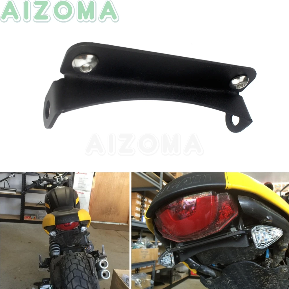 Стальной задний указатель поворота мотоцикла светильник для Ducati Scrambler 400/800