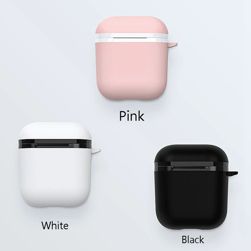 Чехол Airpod 1:1 TWS Bluetooth наушники чехол силиконовый PC Air для оригинального Apple i7S i12 i10 i30
