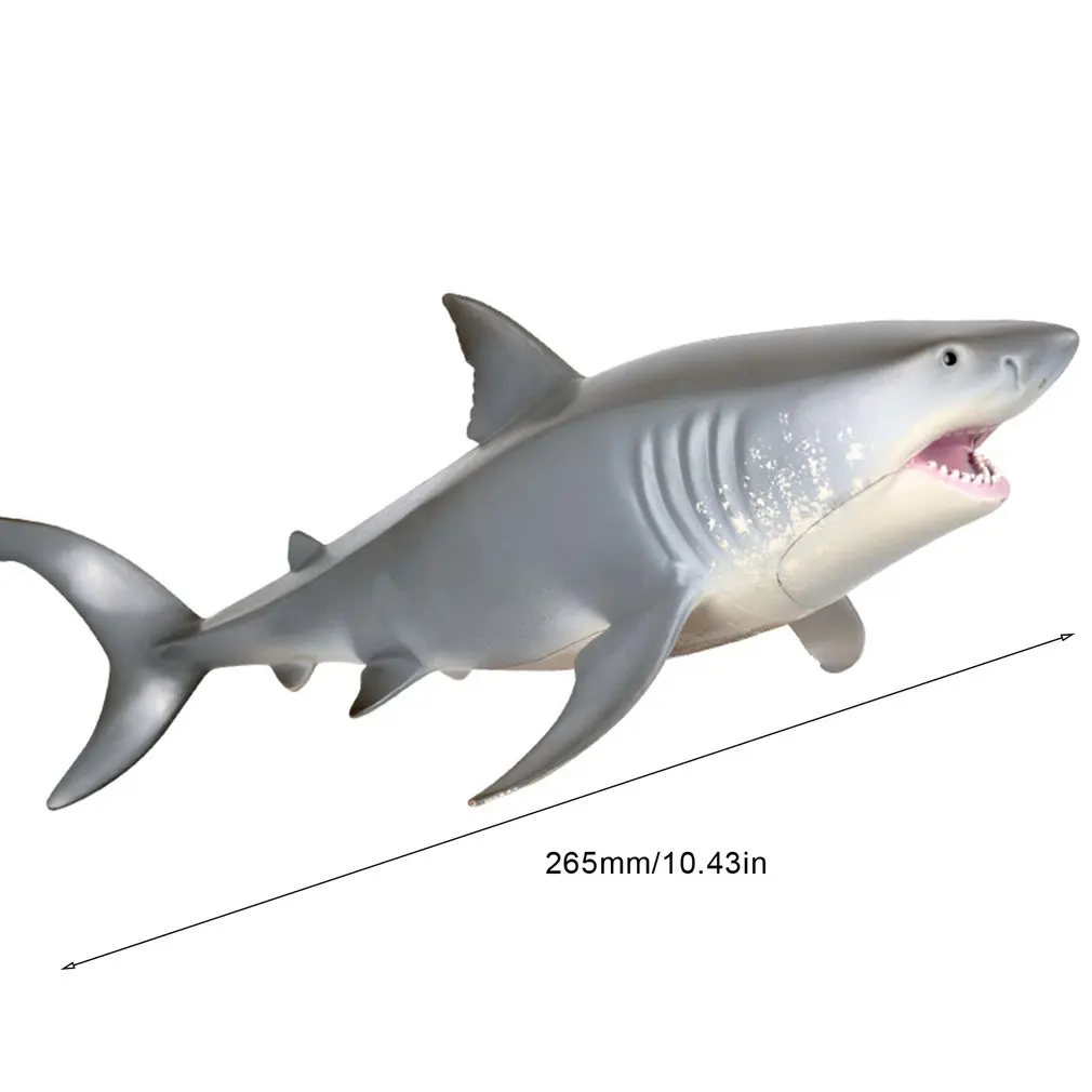 

Simulated Marine Life Underwater World Shark Model Abs Environmental Protection Plastic Model Toys Ornaments Decoration