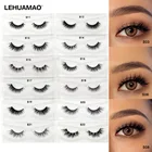LEHUAMAO норковые ресницы 3D норковые ресницы 100% безжалостные ресницы ручной работы многоразовые натуральные ресницы Популярные Накладные ресницы для макияжа