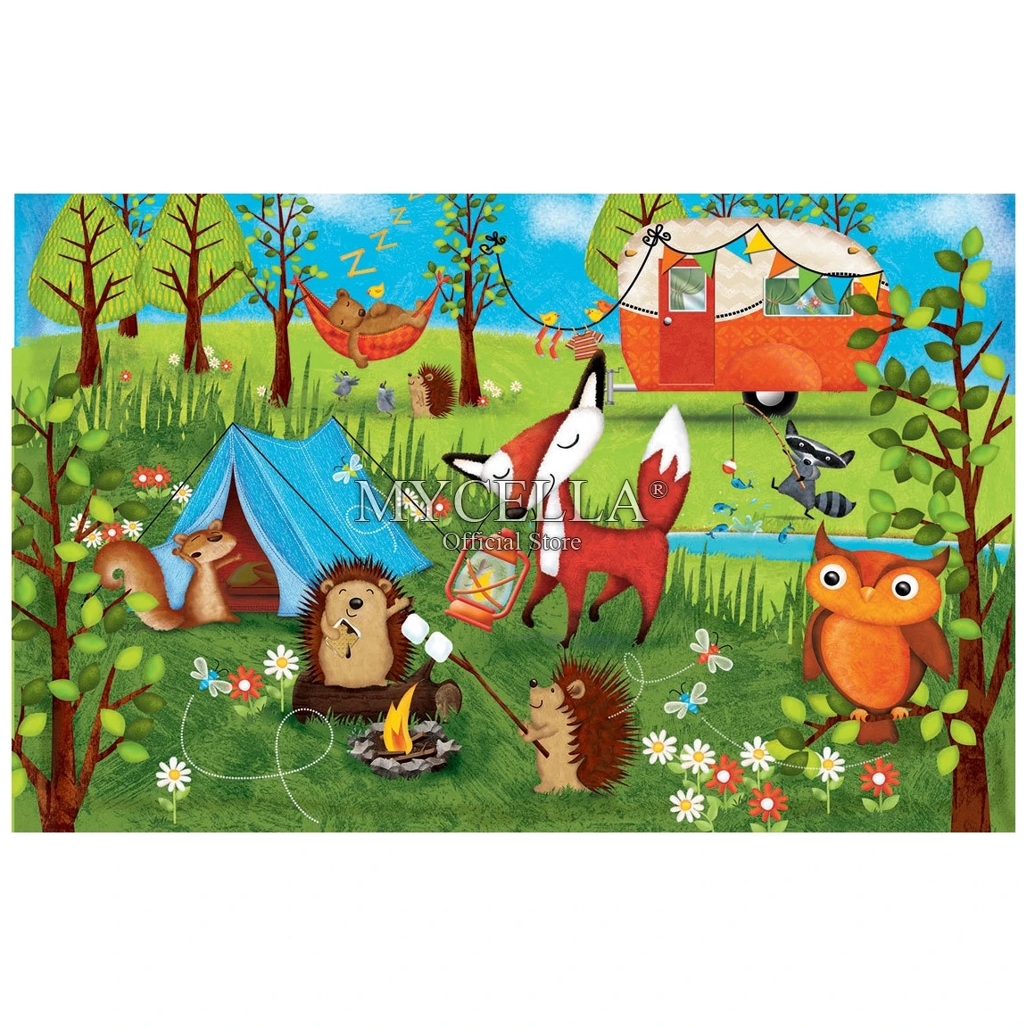 Мультфильм 5d Diy алмазная живопись счастливые туристы Алмазная мозаика сова