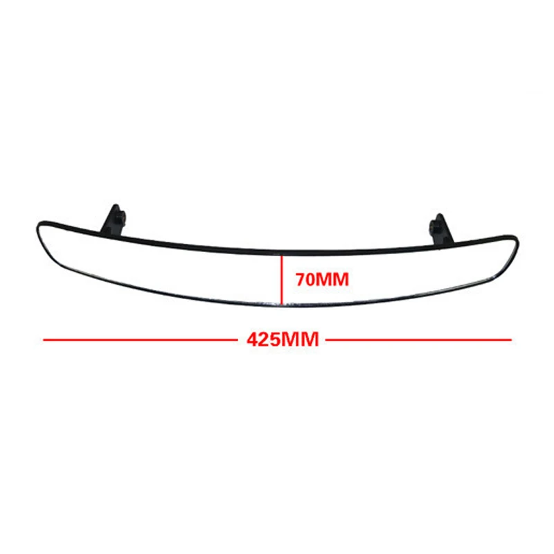 

425mm Large View UTV Rearview Mirror ATV Rear View Mirrors Universal Wide Angle Center Mirrors For Yamaha Can-Am Ez Go Club Car