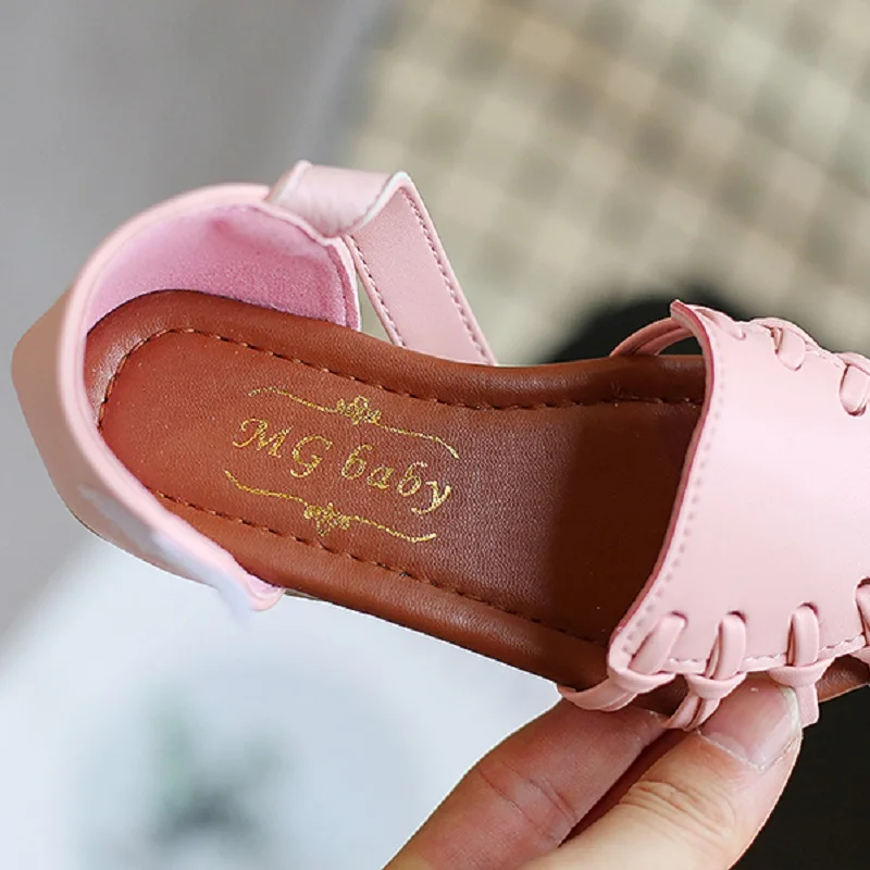 Детские сандалии новые летние туфли для девочек детские стразы из искусственной