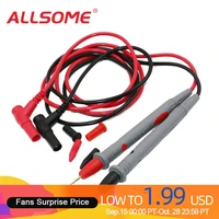 allsome multi meter test pen cable 1000v20a universal digital multimeter lead probe wire ht982