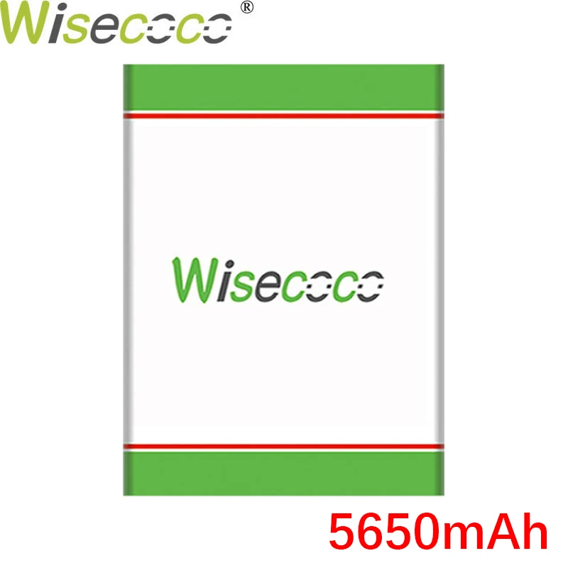 WISECOCO 5650mAh BAT16464500 батарея Для DOOGEE T5 T 5 мобильного телефона новейшее производство высокое качество батарея с номером отслеживания