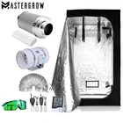 Палатка для выращивания растений, набор для выращивания растений, 506080100120150200240300 см, разные размеры, 4 