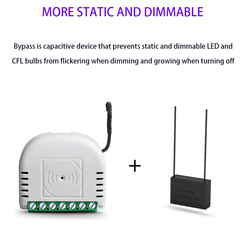 Умный настенный регулятор яркости Tuya Zigbee пульт дистанционного управления