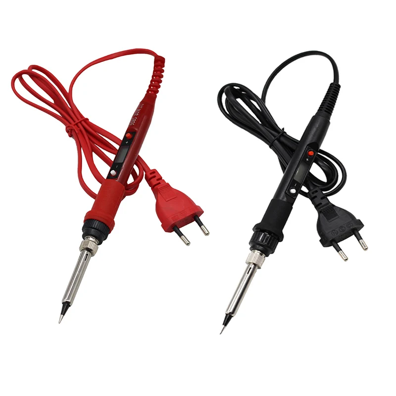 Паяльник с цифровым ЖК дисплеем и регулировкой температуры 80 Вт 220