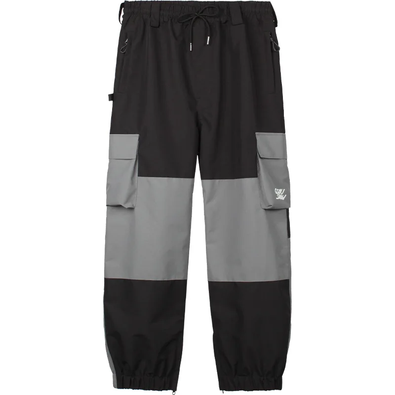 Мужские лыжные брюки женские зимние ветрозащитные водонепроницаемые дышащие