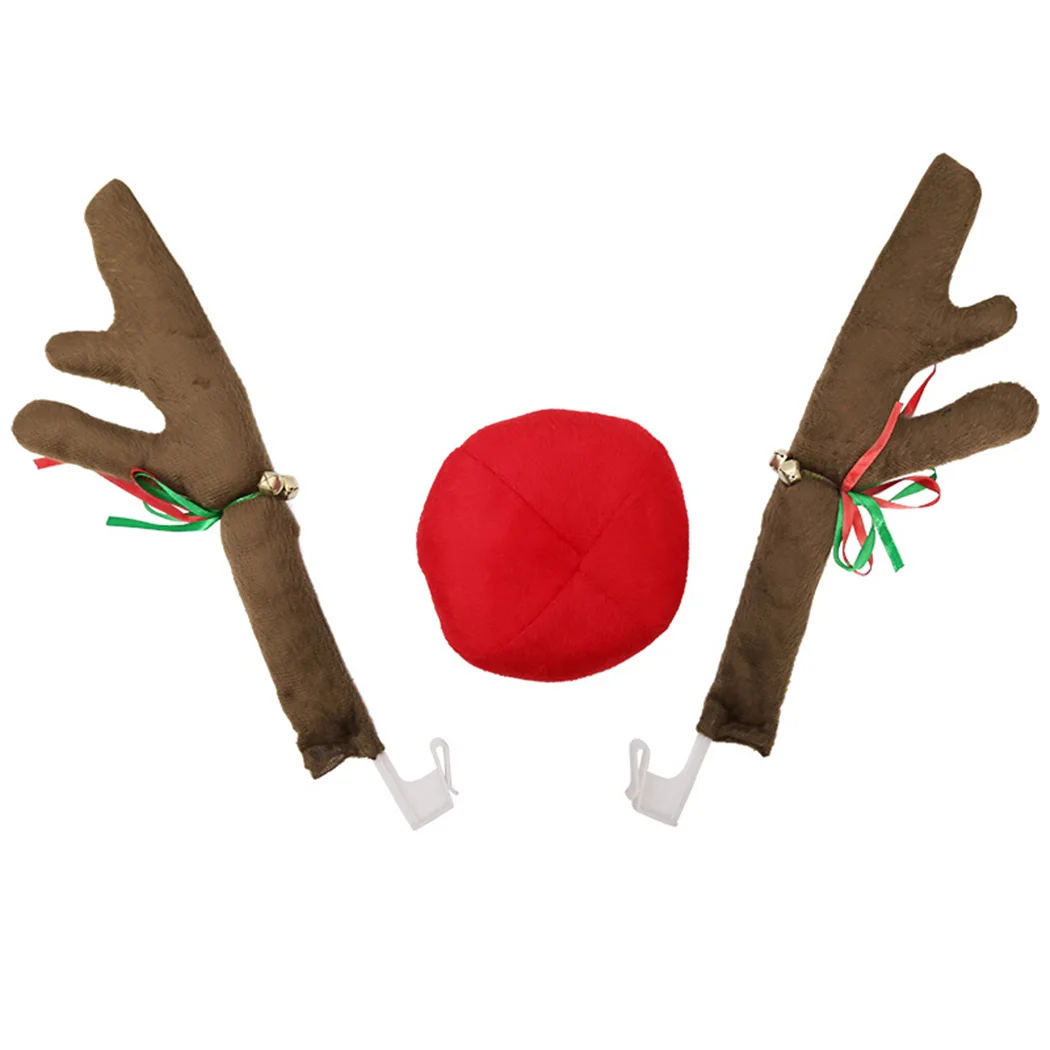 

Rudolph Car Costume Reindeer For Truck SUV Flannel Khaki / brown Delicate