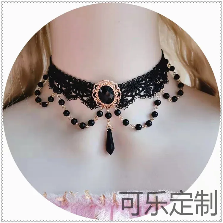 

Lolita Aperture Feather Wings Pope Halo Virgin Gorgeous Chain Hair crown Hair Accessories Cosplay Girl Dark Halloween Headdress