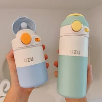 brief cute water bottle stainless steel thermos for children lover vacuum flasks creative coffee cup portable