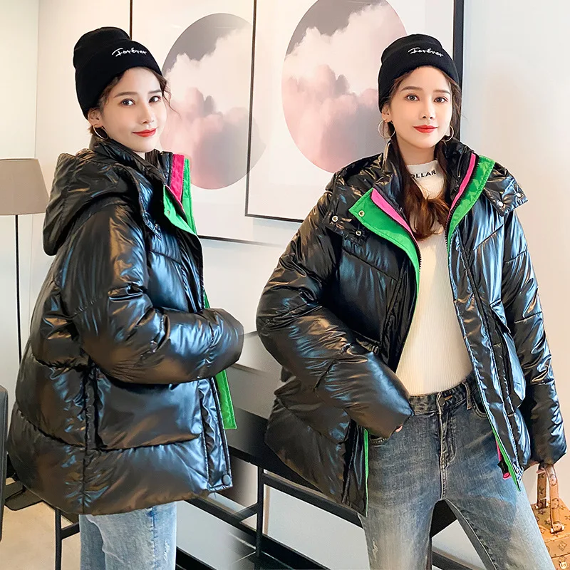 

LISYRHJH 2020 New Long Hooded Parkas Winter Jacket Women Warm Thick Down Jacket Coat Female Long Winter Coat Women Clothing