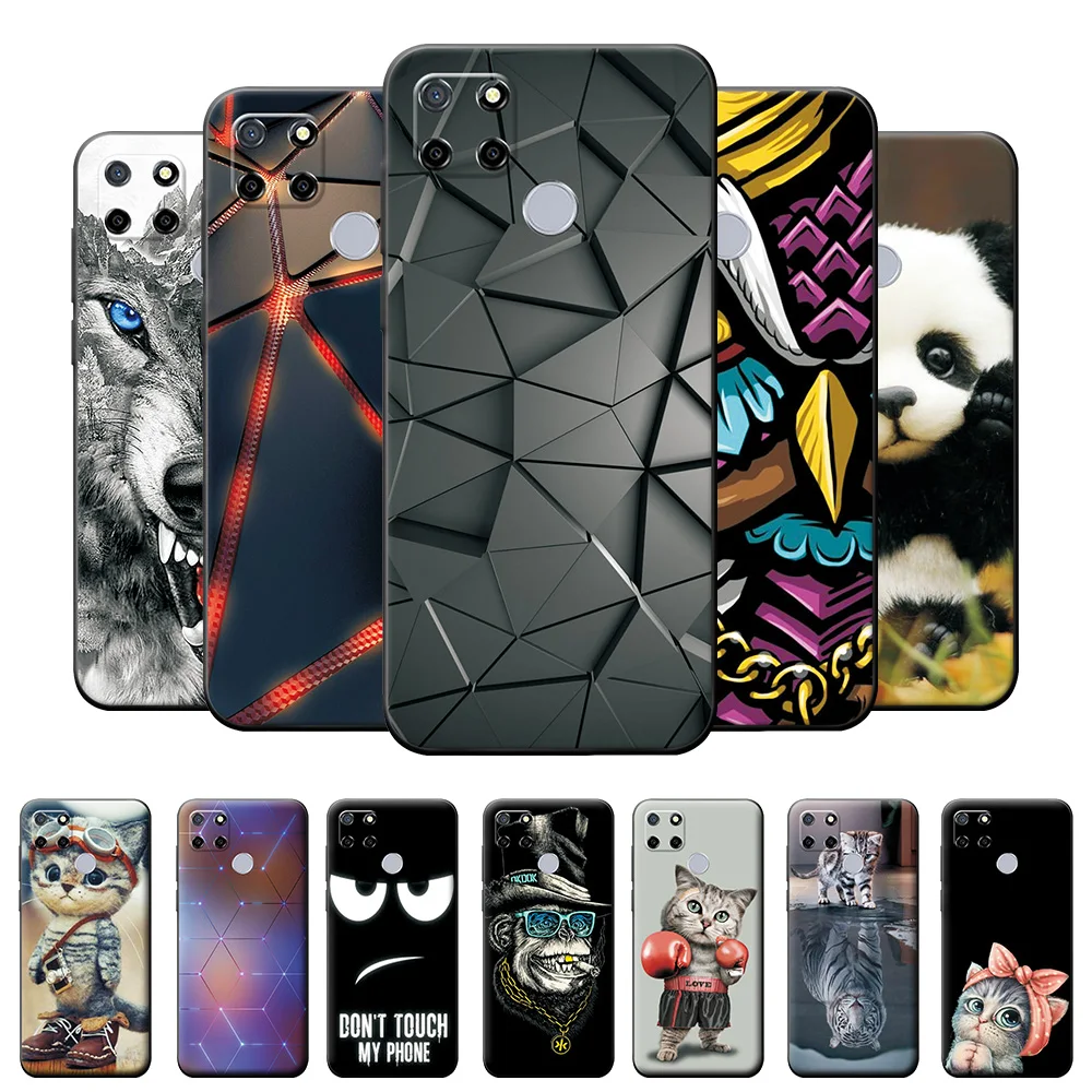 case for realme 7i global case realme 7i rmx2193 soft tpu silicone back cover for oppo realme 7i rmx2103 cool fashion phone capa free global shipping