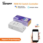 Беспроводной переключатель Sonoff POW R2 для умного дома, переключатель для мониторинга мощности Alexa Google Home Sonoff PowR2, дистанционное управление