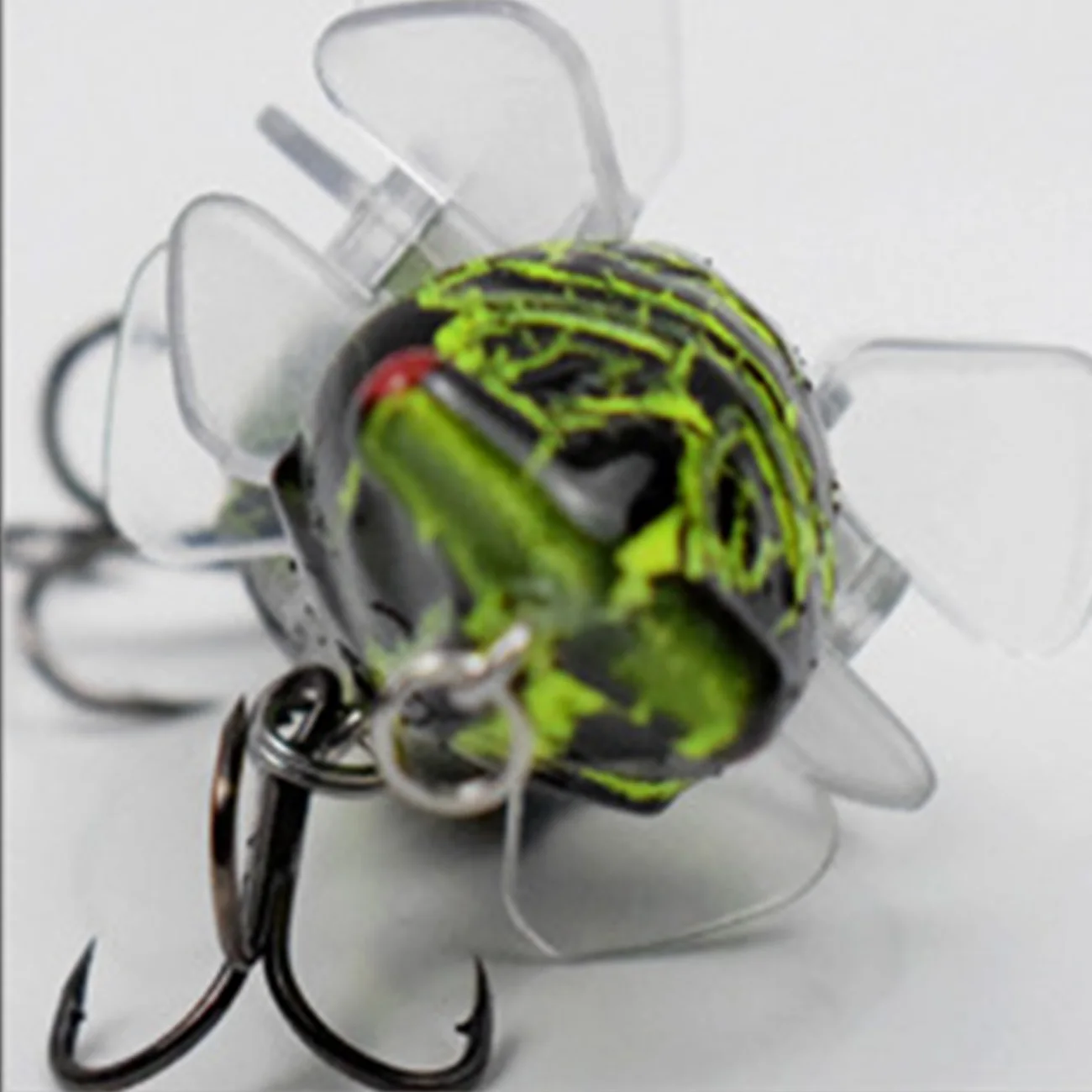 

7.5cm Rotational Double Wings Artificial Fishing Lure Insects Fishing Bait Metal Hooks Cicada Lures Tackle For Outdoor Fishing