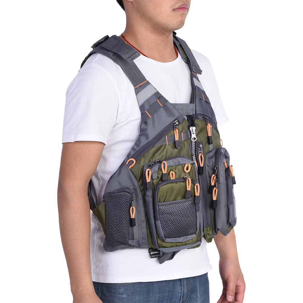 Спасательный жилет для спорта на открытом воздухе рыбалки мужской дышащий