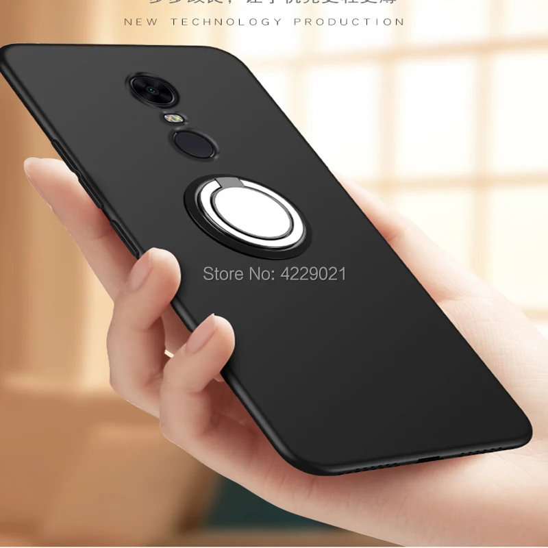 Чехол OUKITEL WP6 роскошный Магнитный кольцевой держатель мягкий чехол для телефона |