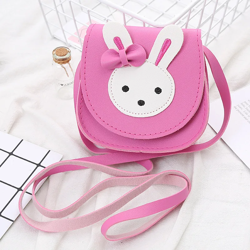 New Coming Kids Bow Knot Shoulder Bags Cute Beautiful Mini Handbag For Children Cartoon Crossbody Bag Girls Purses