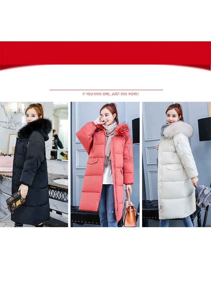 liva girl Casual Winter Jacket Women Coat Warm Parka Female Plus Big Size Long Jacket Quilted Coat With Fur Clothing