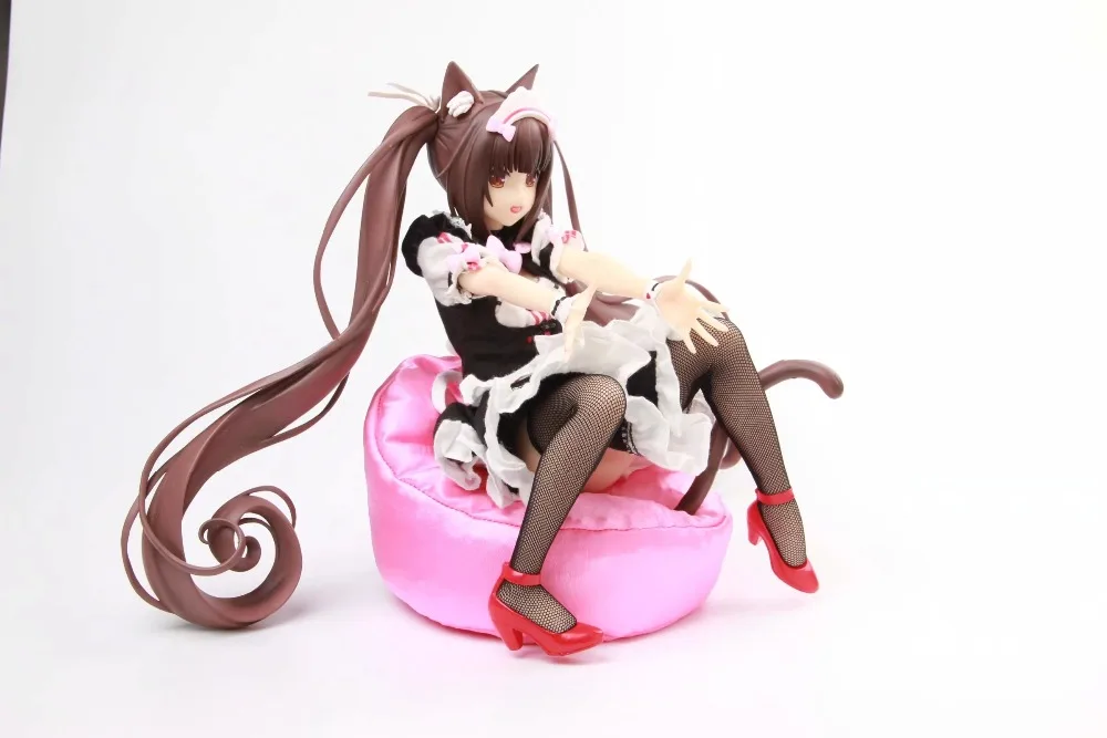 Оригинальные фигурки Nekopara Chocola ваниль ПВХ Кошка девушка сексуальная девушка фигурка японского аниме ПВХ взрослые Фигурки игрушки аниме фигурки