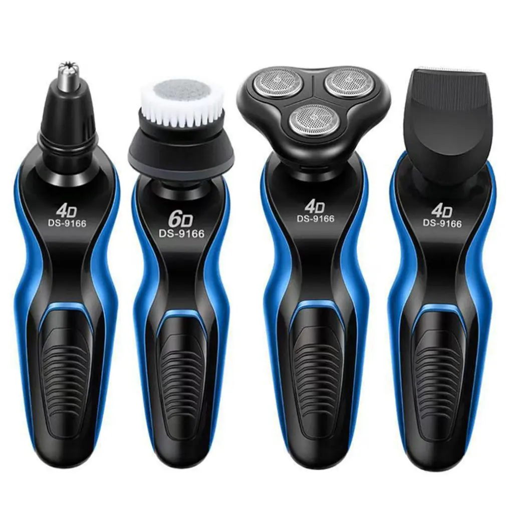 

Men's Multifunctional Electric Shaver Four-in-One Shaver Whole Body Washing Three-Blade Electric Shaver