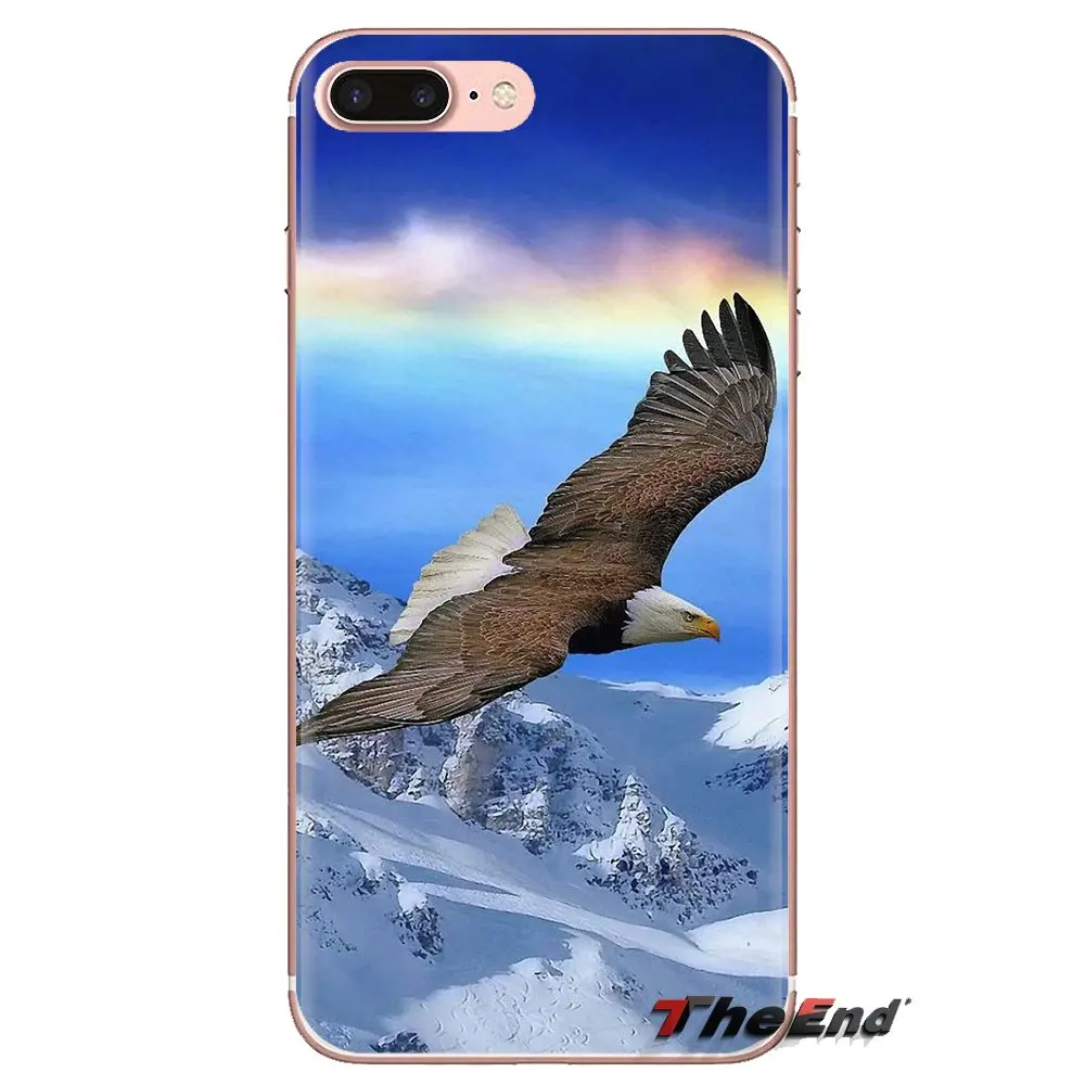 Прозрачный мягкий чехол Majestic Bald Eagle Palmitos Park для huawei mate Honor 4C 5C 5X6X7 7A 7C 8 9 10 8C 8X20 Lite Pro |