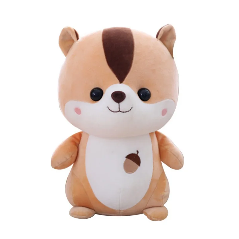 Новая мягкая милая белка плюшевая игрушка для сна кукла Животные Куклы Мягкие