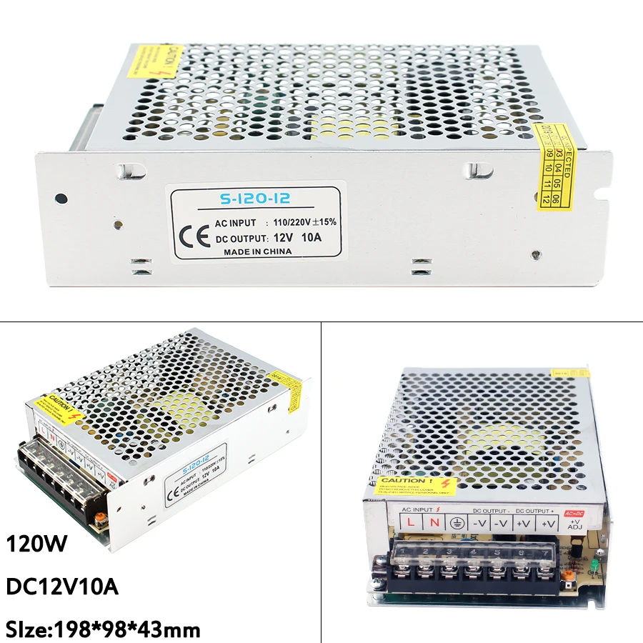 Lighting Transformer Switching 24V Power Supply Adapter 1A 2A 3A 5A 10A 15A 20A 24 V Volt LED Driver for Strip | Лампы и освещение