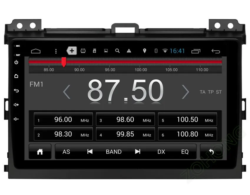 2din Восьмиядерный Android9.0 автомобильный радиоприемник для Toyota Land Cruiser Prado 120 Lexus GX470 мультимедиа авторадио навигация gps DVD плеер