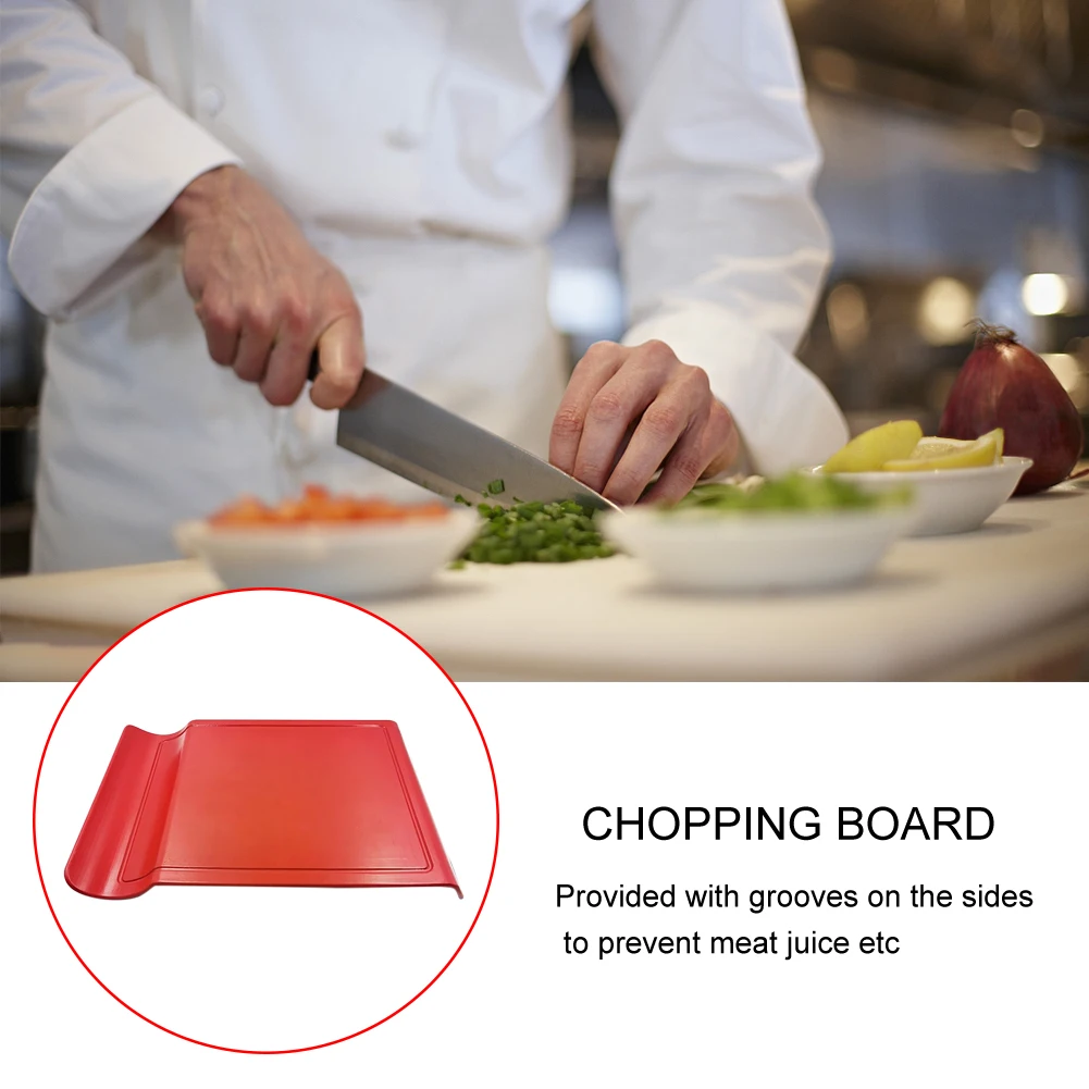 Разделочная доска U образной формы Экологичная прочная практичная Нескользящая