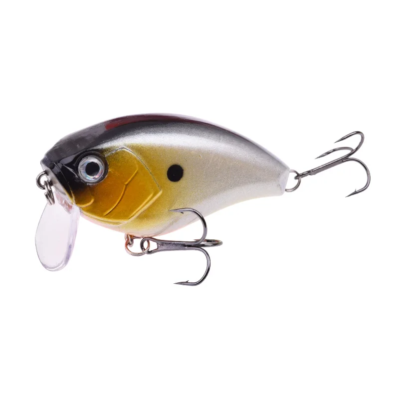 1Pcs Vibration Crank Sinking Wobblers Fishing Lures 65mm 16.5g Artificial Hard Bait Bass Japan Minnow Crankbait Fishing Tackle