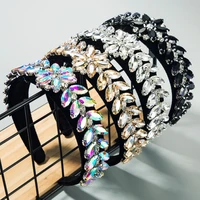 baroque headbands gorgeous full rhinestone hair band diamante padded luxury hairbands women crystal for hair accessories new