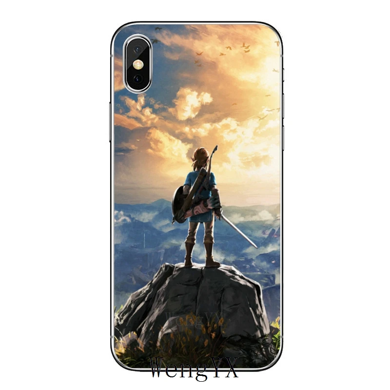 Для iPhone 11 pro XR X XS Max 8 7 6s plus SE 5s 5c iPod Touch 5 6 прозрачный чехол легенда о Зельде