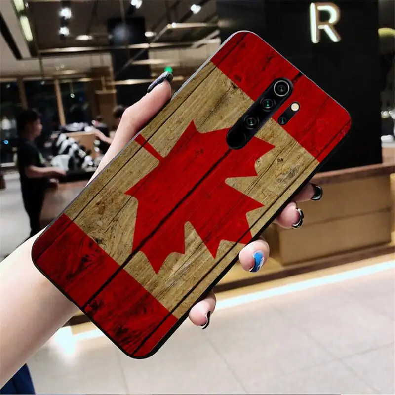 Канадский флаг красный клен Bling Cute чехол для телефона Redmi Note 8 8A 8T 7 6 6A 5 5A 4 4X 4A Go Pro |
