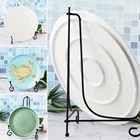 1 шт. подставка для фотографий, стойка для демонстрации фотографий сделай сам, черная железная пластина, подставка для хранения книг, кронштейн для творчества, украшение для дома