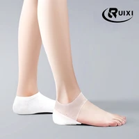 invisible height increases insole women mens heel pad silicone neutral insole foot massage elastic breathable firm insole