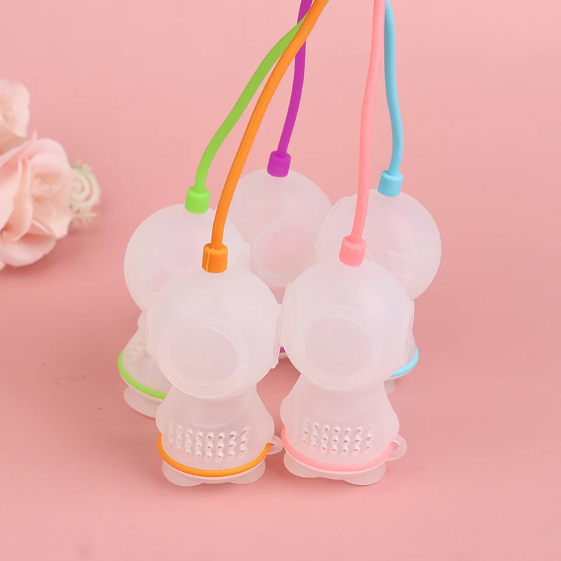 

Reusable Mesh Tea Infuser Leaf Strainer Filter Silicone Teabags Tea Diffuser Kitchen Tools Tea Bag Tea Strainers Accessories