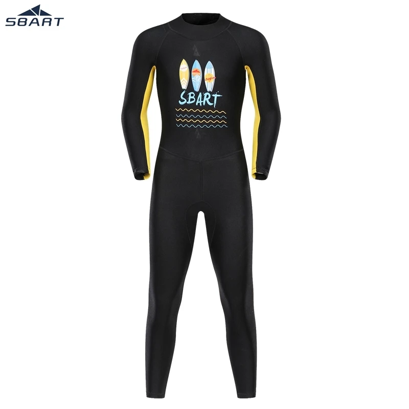 SBART детский купальник из неопрена с длинным рукавом 2 мм |