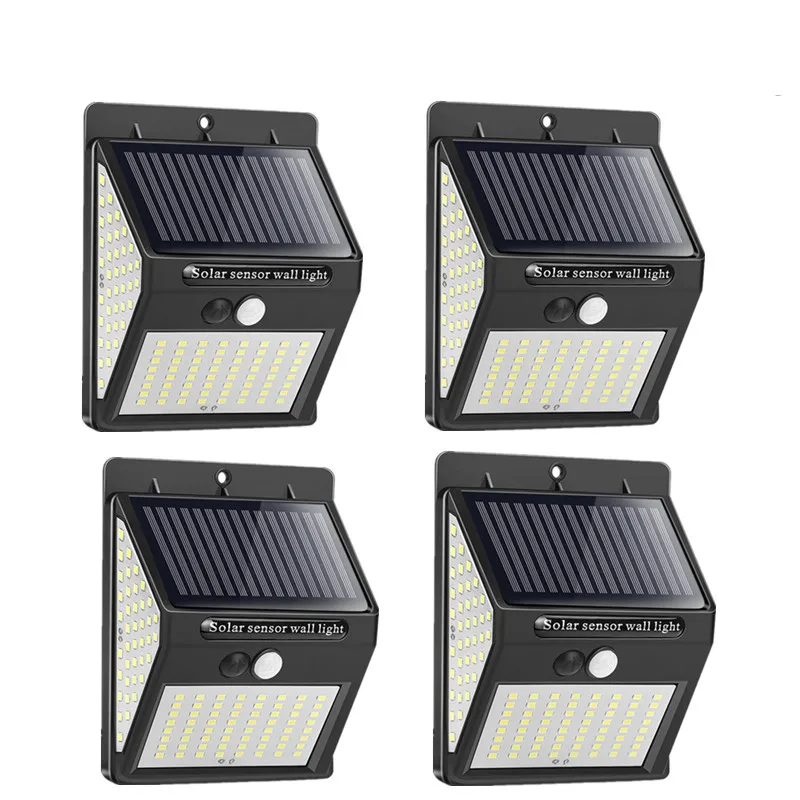 

20/100/144 LED Solar Led Light Outdoor Lamp PIR Motion Sensor Wall Lights Sconce Waterproof Solar Powered for Garden Street Lamp