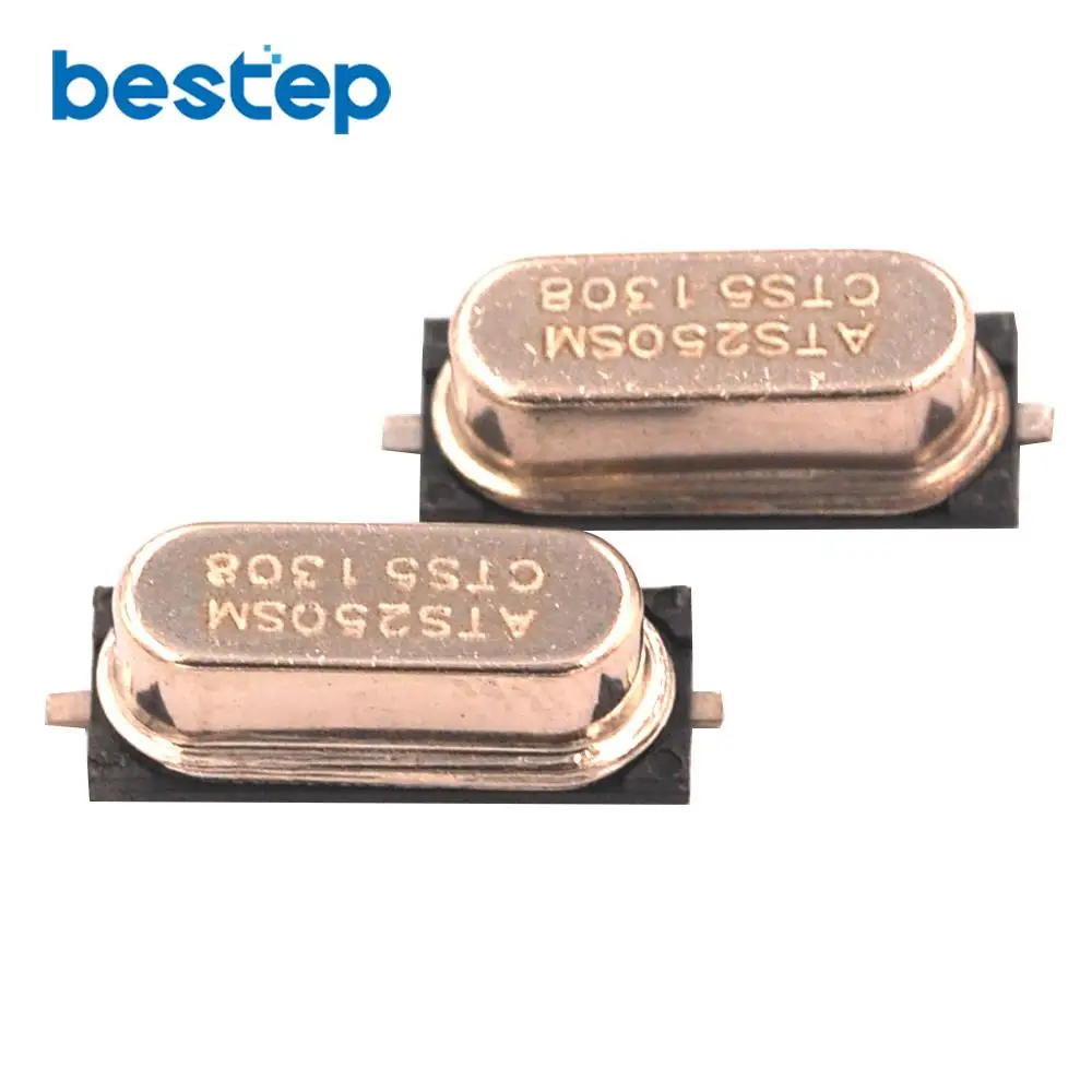 10 шт. 49SMD 25 000 МГц Пассивный кварцевый генератор SMD | Электронные компоненты и