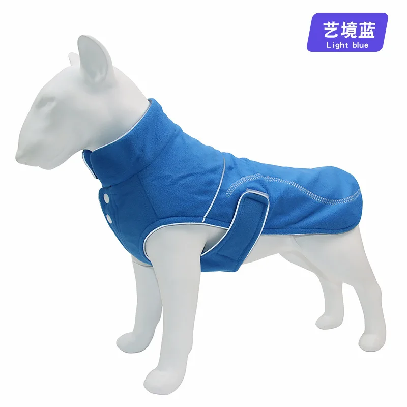 Теплая куртка для собак пальто одежда на осень и зиму защиты от холода домашних