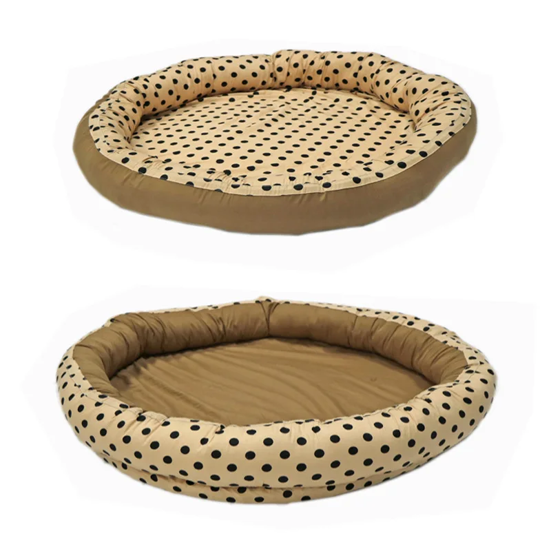 90 см детский игровой коврик в горошек круглый хлопковый для новорожденных одеяло