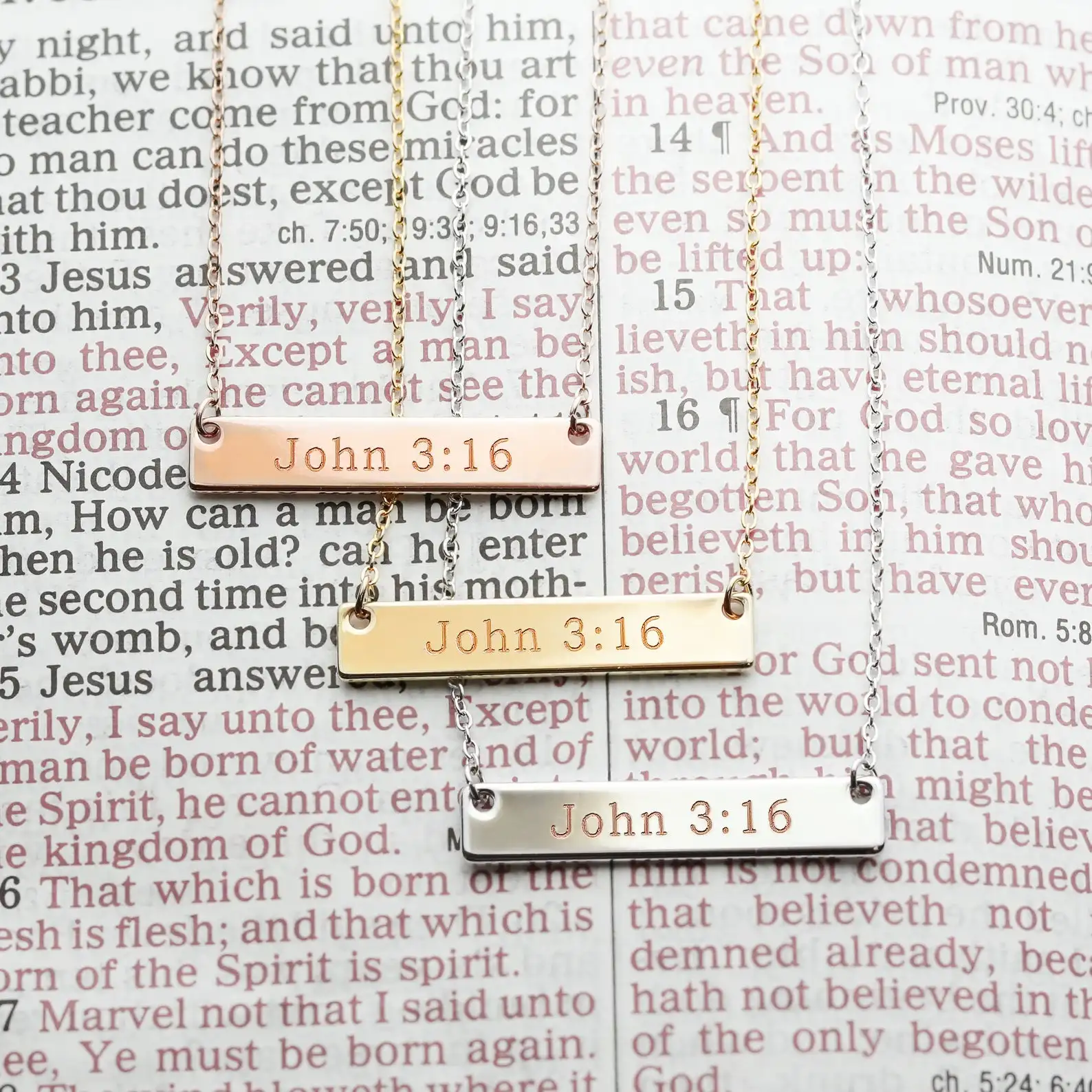 Персонализированное христианское ожерелье христианские ювелирные изделия