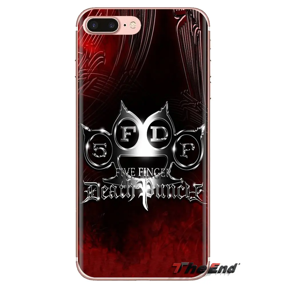 Five finger death punch для htc один U11 U12 X9 M7 M8 A9 M9 M10 E9 Plus Desire 630 530 626 628 816 820 830 прозрачный чехол