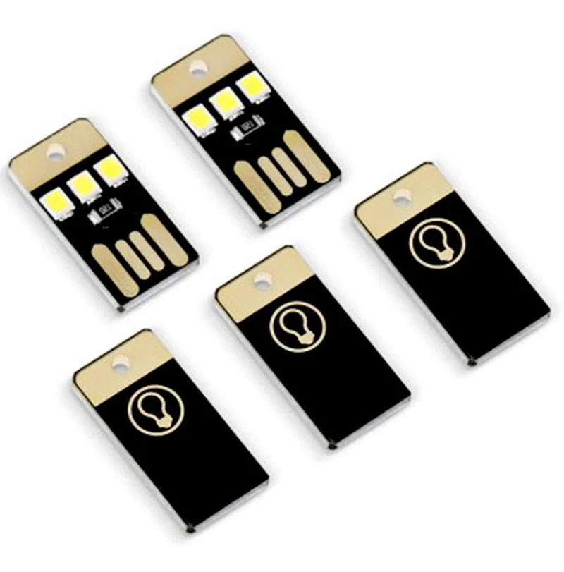Мини USB гаджеты мини USB светильник Мини карманная карта USB Мощный светодиодный ночной Светильник 5 в зарядное устройство для мобильного телефона планшет power bank