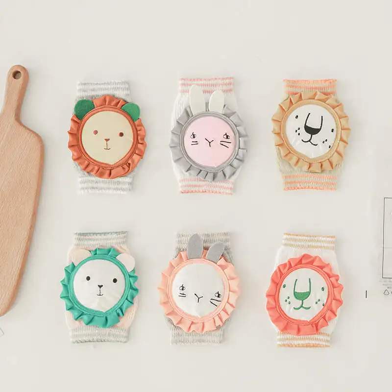 

Warmom Baby Knee Pad Mesh Knee Pads Baby Kids Safety Crawling Elbow Cushion Anti Slip Kneecaps Infant Crawling Elbow Cushion