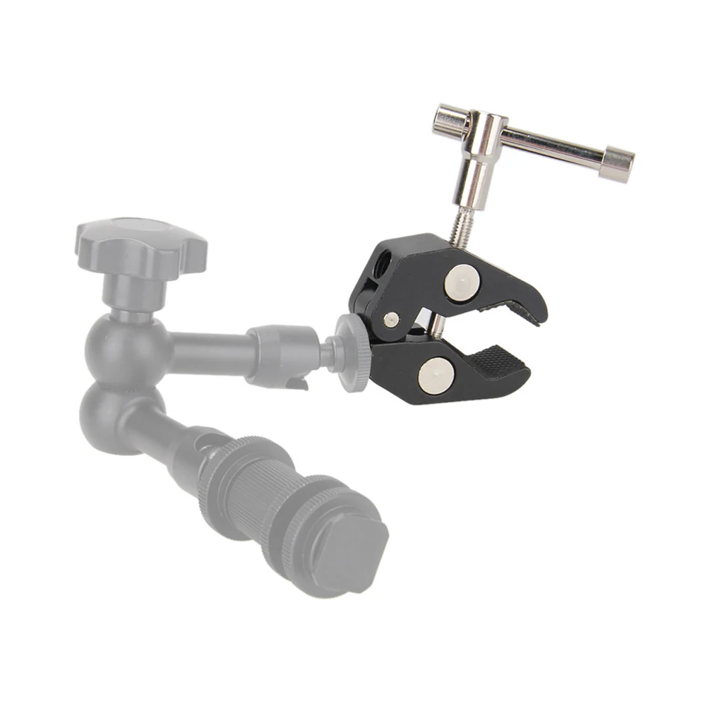 

Aluminum Alloy Super Clamp Crab Clamp Pliers Clip for DSLR Rig LCD Monitor Studio Light Magic Arm Camera Accessories