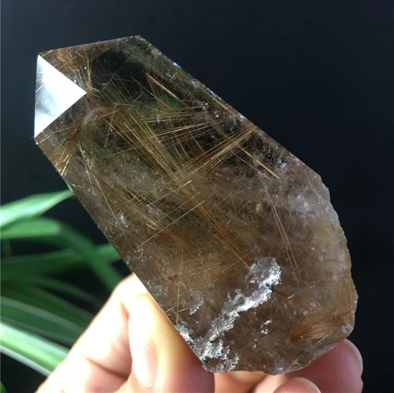 Природный сад кристалл кварц обелиск палочка точечное Исцеление | Дом и